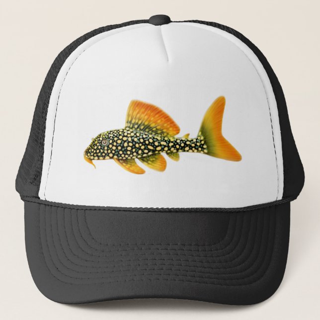 Casquette de poisson-chat de Pleco de soleil (Devant)