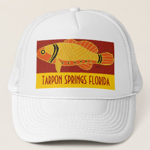 CASQUETTE DE POISSONS DE TARPON SPRINGS