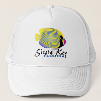 Casquette de poissons tropicaux de Siesta Key Flor