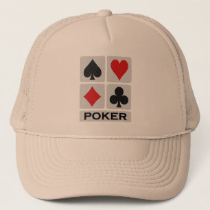 Casquette de poker - choisissez la couleur