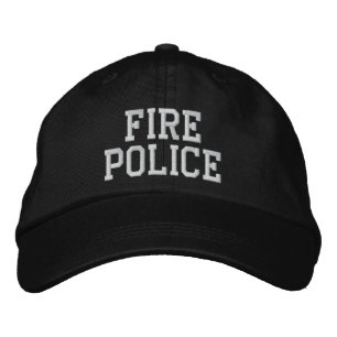 casquette de police des incendies