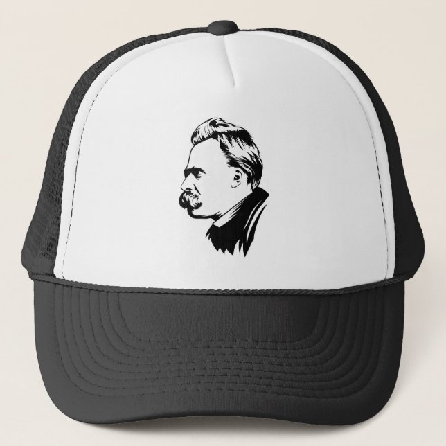 Casquette de portrait de Frederich Nietzsche (Devant)