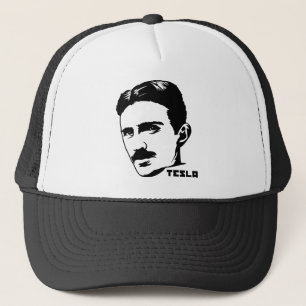 Casquette de portrait de Nikola Tesla