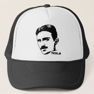 Casquette de portrait de Nikola Tesla