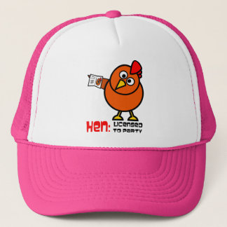 Casquette de poule de partie