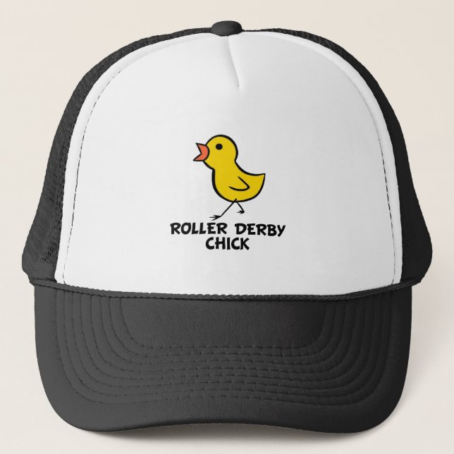 Casquette de poussin de Derby de rouleau (Devant)