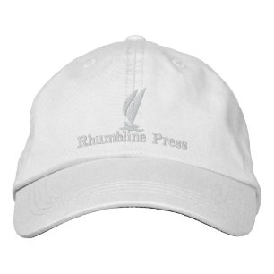 Casquette de presse de Rhumbline dans le blanc