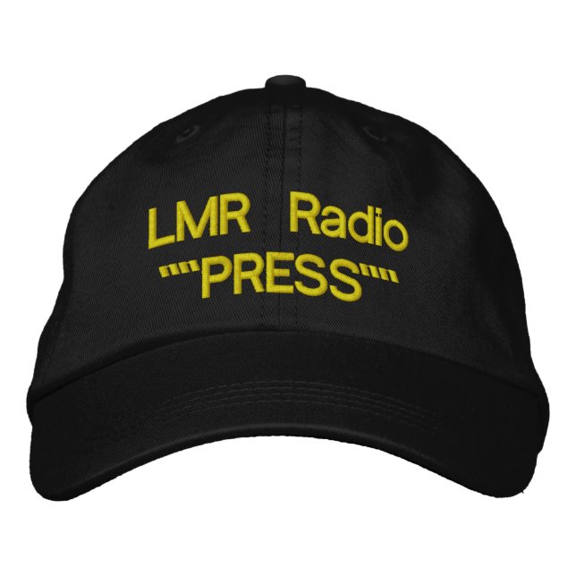 Casquette de presse LMR (Devant)