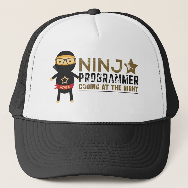Casquette de programmeur - programmeur de Ninja (Devant)