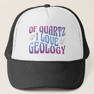 Casquette De Quartz I Love Géologie, Rock Collector Géologue