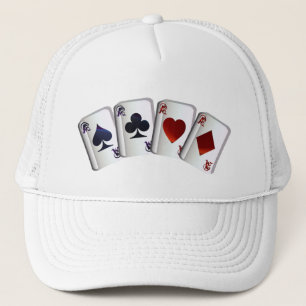 Casquette de quatre as