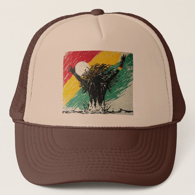 CASQUETTE de Rasta (Devant)