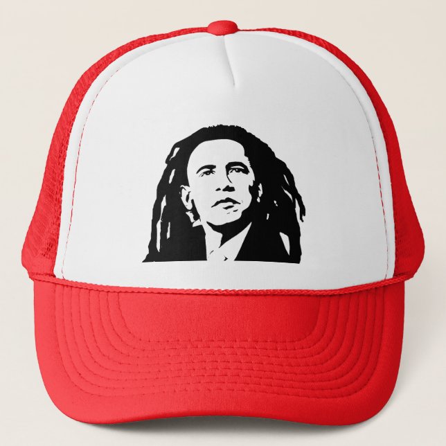 Casquette de Rasta Obama (Devant)