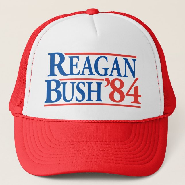 Casquette de Reagan Bush '84 (Devant)