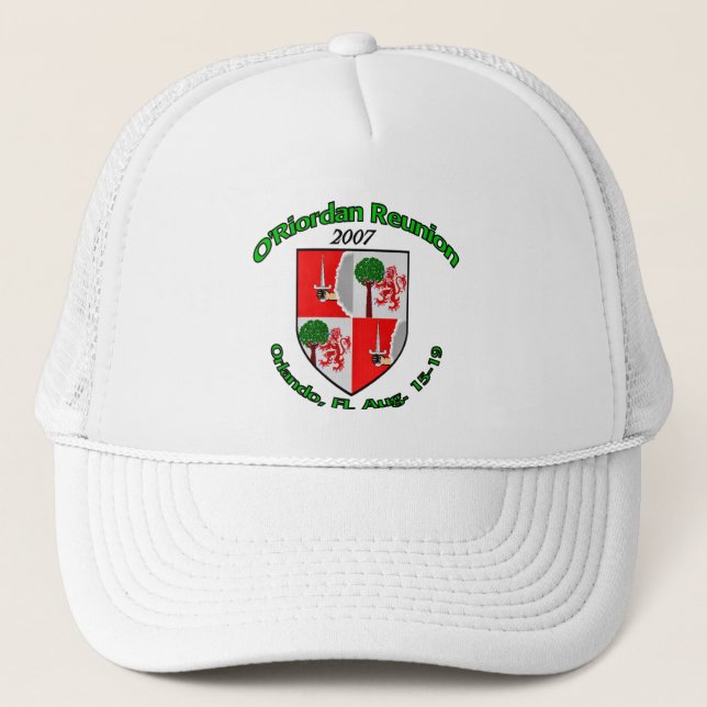 Casquette de réunion de Riordan (Devant)