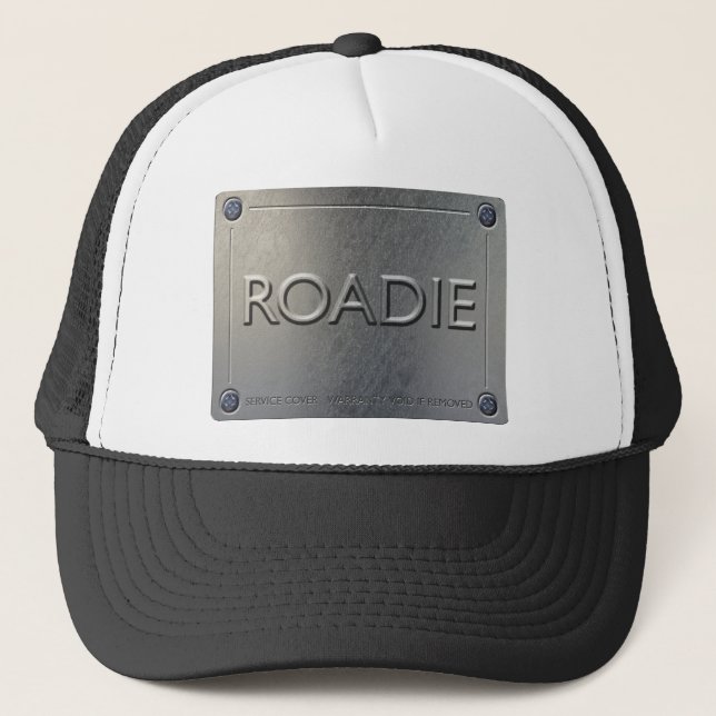 Casquette de ROADIE - conception de plaque (Devant)