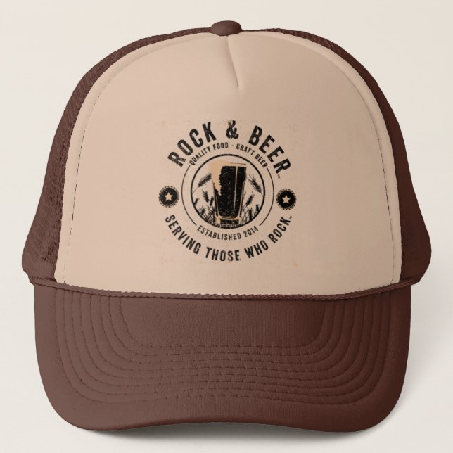 Casquette ™ de roche et de bière (Devant)