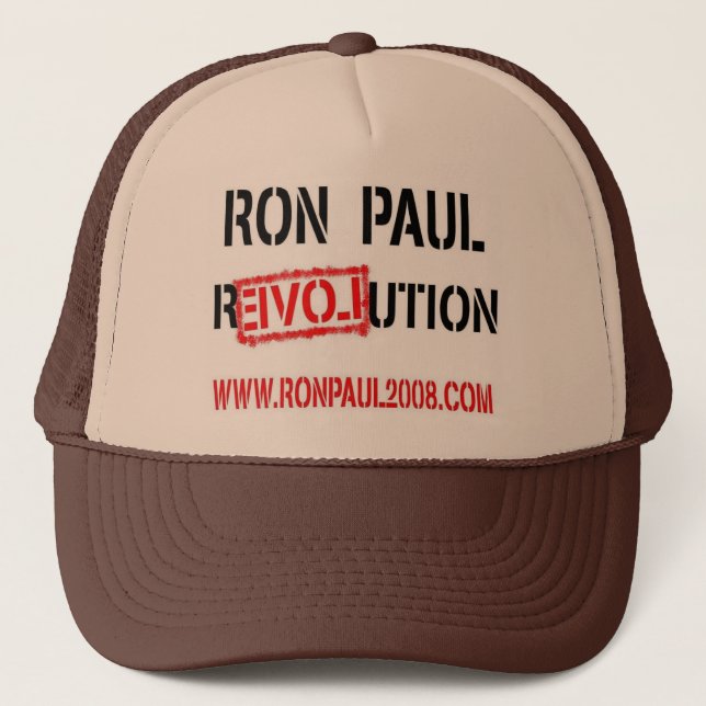 Casquette de Ron Paul (Devant)