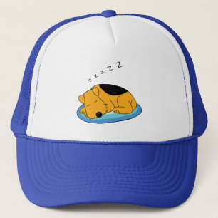 Casquette de ronflement mignon de camionneur de
