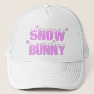 Casquette de rose de lapin de neige