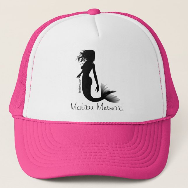 Casquette de rose de sirène de Malibu (Devant)