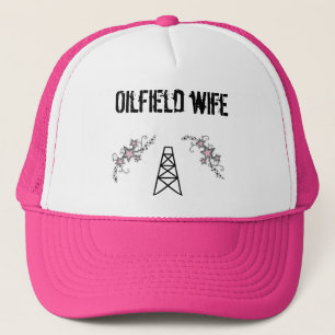 casquette de rose d'épouse de gisement de pétrol