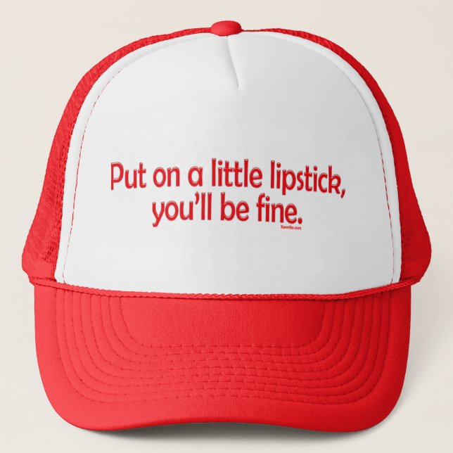 Casquette de rouge à lèvres (Devant)