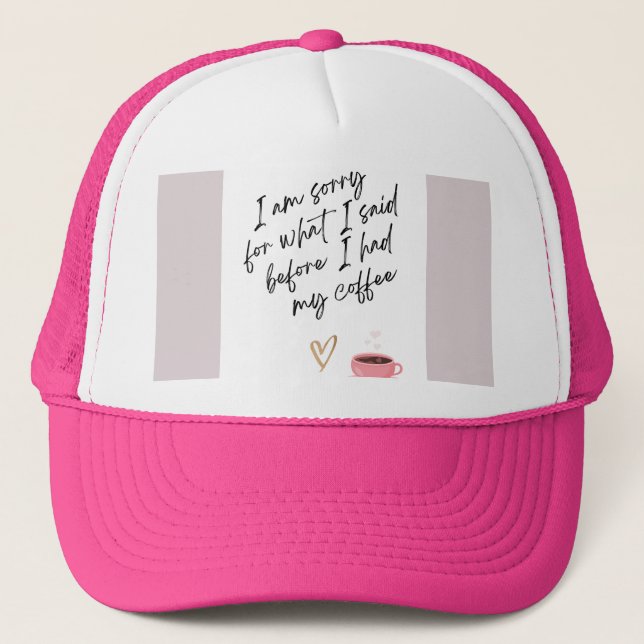 Casquette de routier (Devant)