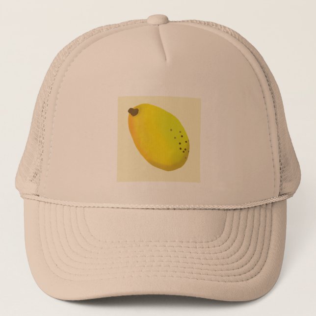 Casquette de routier avec mangue (Devant)