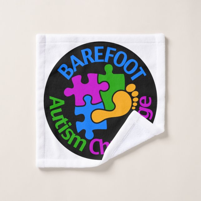 Casquette de routier Barefoot Autism Challenge (Gant de toilette)