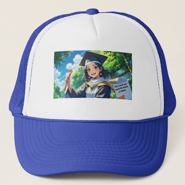 Casquette de routier - Citation drôle de remise de (Devant)