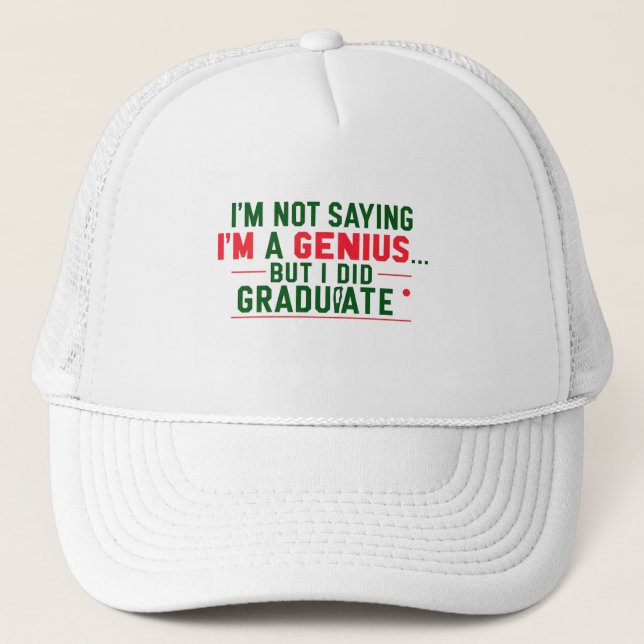 Casquette de routier - Citation drôle de remise de (Devant)