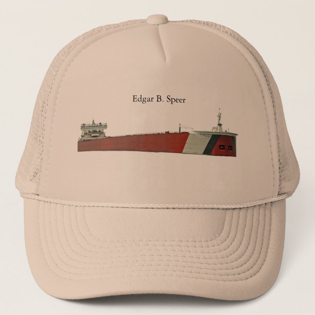 casquette de routier Edgar B. Speer (Devant)