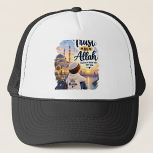 Casquette de routier « Fais confiance à Allah » -