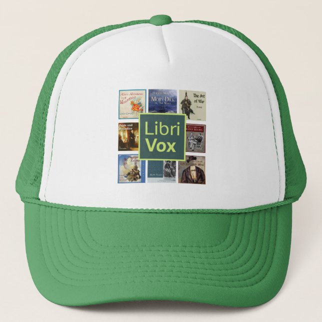 Casquette de routier LibriVox (Devant)