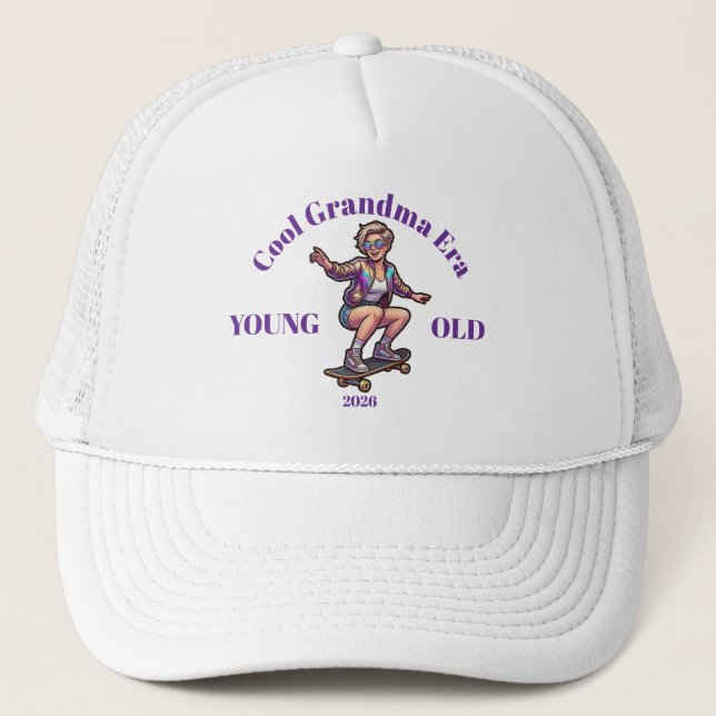 Casquette de rue pour skateboard de l'ère cool gra (Devant)