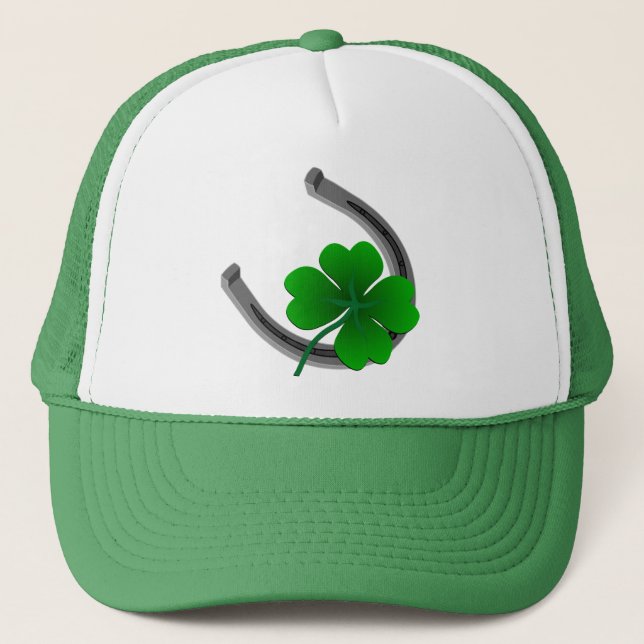 Casquette de Saint Patrick Lucky Irish Casquettes  (Devant)