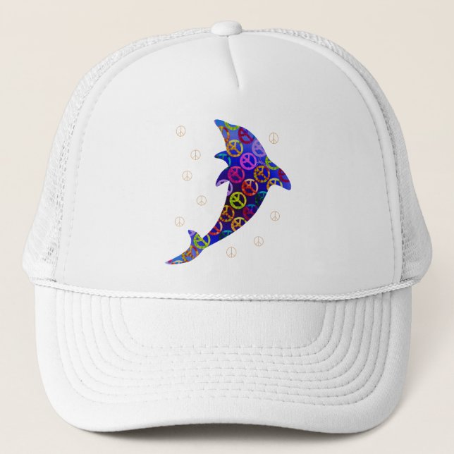 Casquette de samedi de paix de dauphin (Devant)