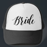 Casquette de script noir Bride<br><div class="desc"></div>
