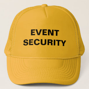 Casquette de sécurité d'événement
