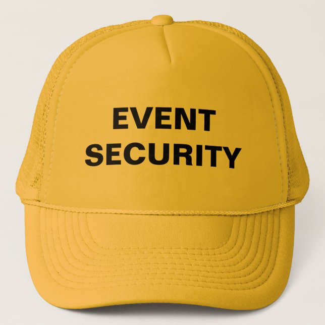 Casquette de sécurité d'événement (Devant)