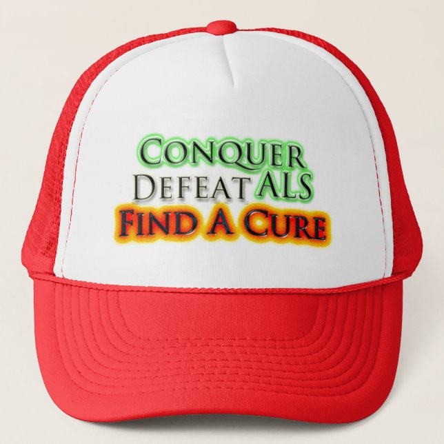 CASQUETTE de sensibilisation à la SLA (Devant)
