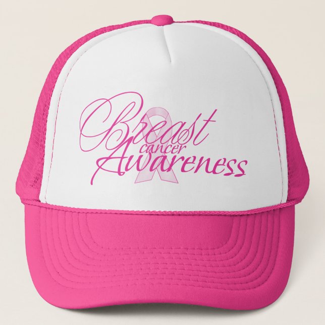 Casquette de sensibilisation au cancer du sein (Devant)