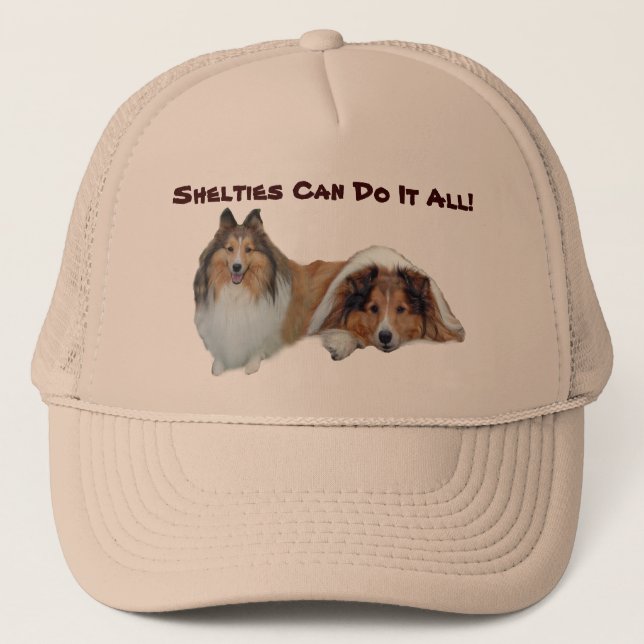 Casquette de Shelties (Devant)