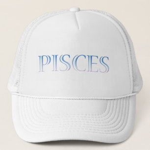 Casquette de signe de Poissons