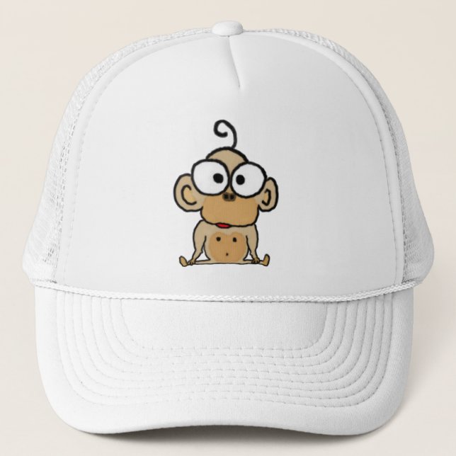 Casquette de singe de bébé (Devant)