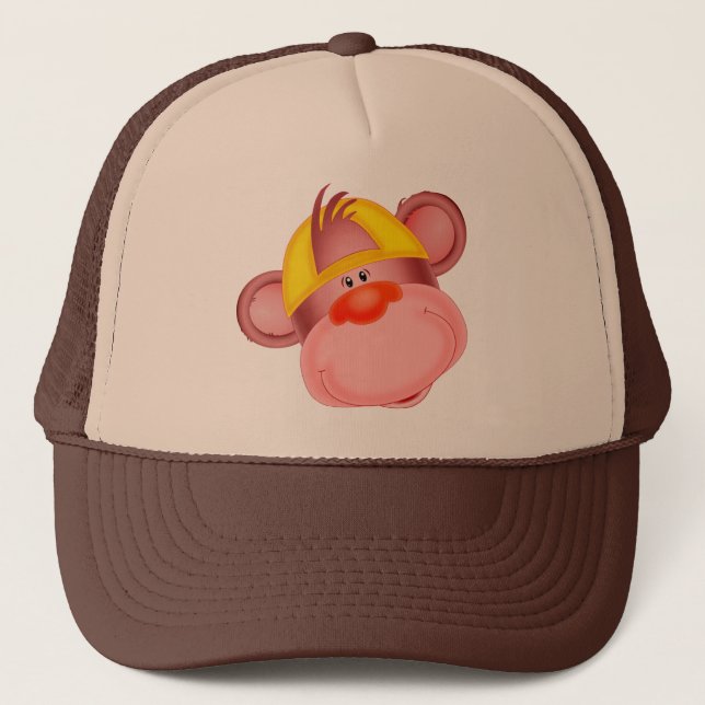 casquette de singe de dessin animé (Devant)