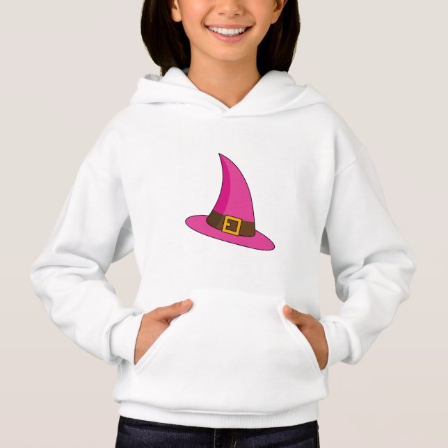 Casquette de sorcière rose (Devant)