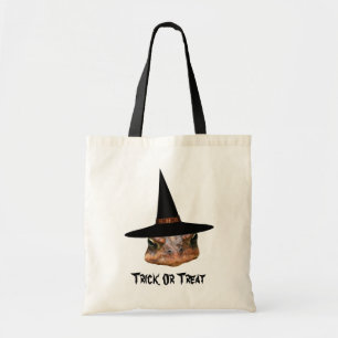 Casquette de sorcière visage crapaud Halloween Sac