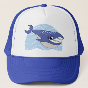 Casquette de sourire de baleine